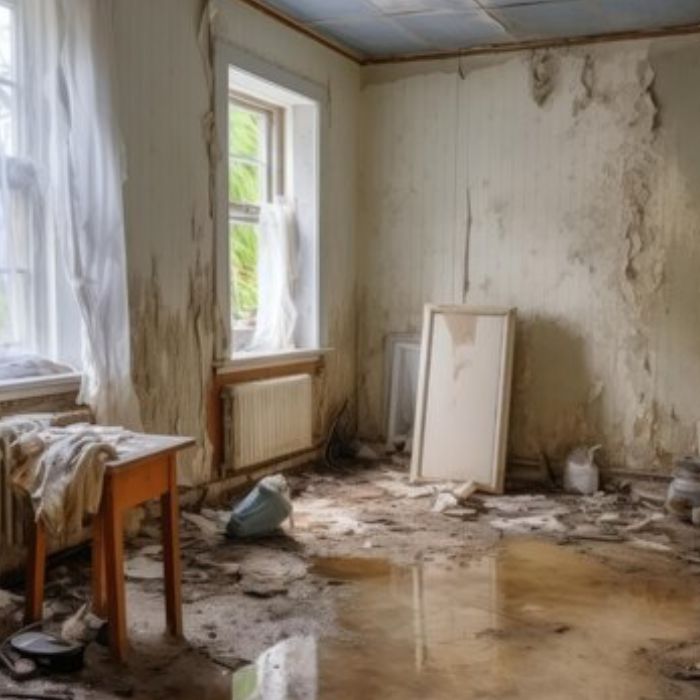Water damage restoration service area map Colorado Springs